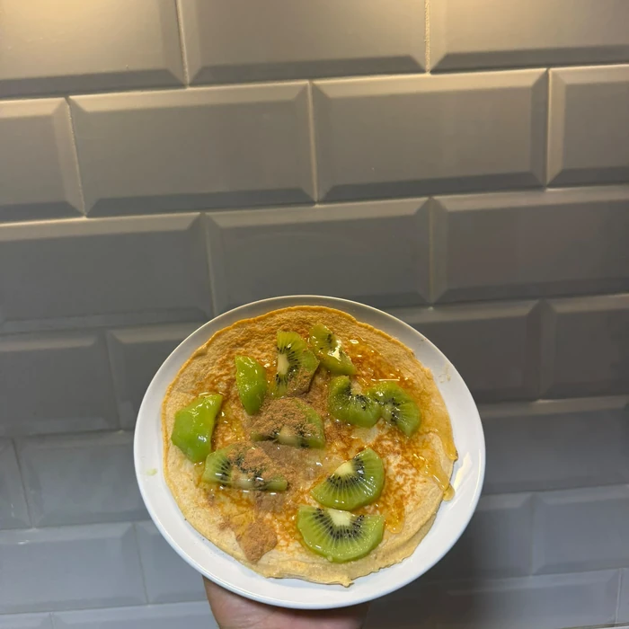 Crema fría con kiwi, receta de OlyGo